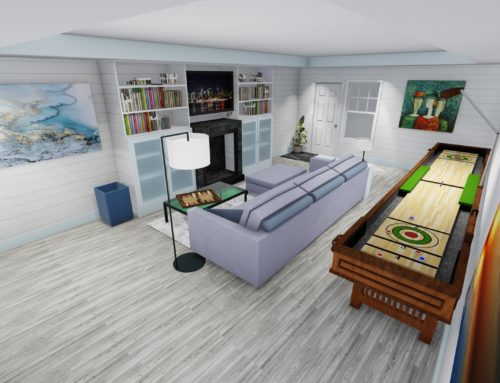 Basement Living room 3D